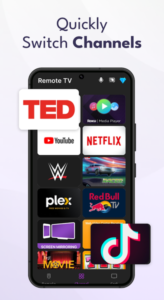 Universal TV Remote Controller - Image screenshot of android app