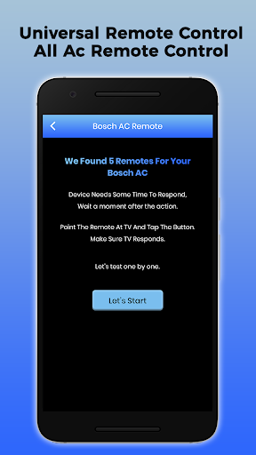 Universal Remote For All AC - عکس برنامه موبایلی اندروید