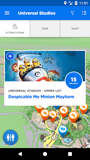 Universal Studios Hollywood - عکس برنامه موبایلی اندروید
