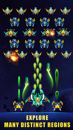 Universe Invader: Alien Attack - عکس برنامه موبایلی اندروید