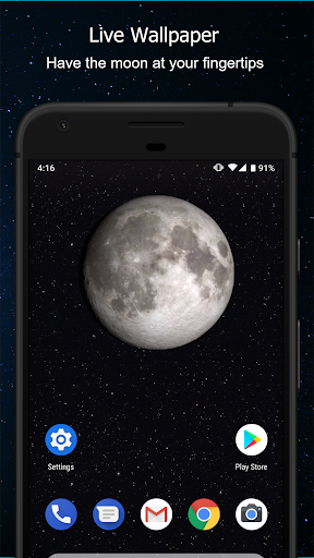 Phases of the Moon - Image screenshot of android app