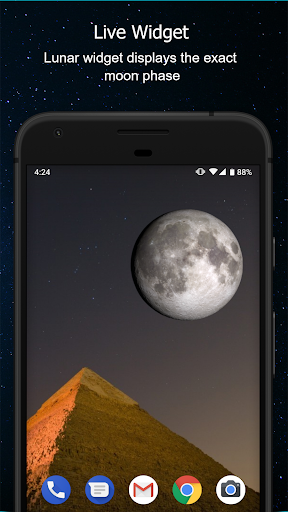 Phases of the Moon - Image screenshot of android app
