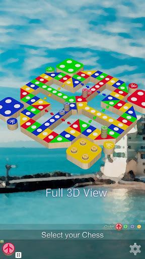 Aeroplane Chess 3D - Ludo Game - Gameplay image of android game