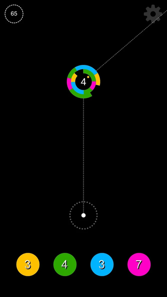 Circle Jump - Gameplay image of android game