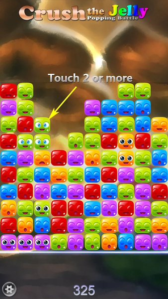 Crush the Jelly - WiFi Battle - Image screenshot of android app