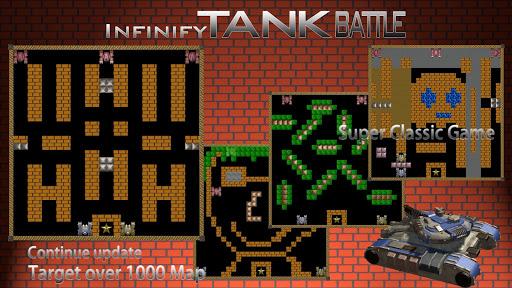 Infinity Tank Battle - 8 bit - Gameplay image of android game