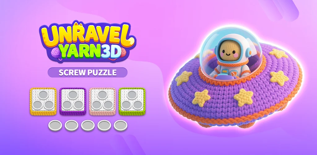 Unravel Yarn ۳D: Screw Puzzle - عکس بازی موبایلی اندروید