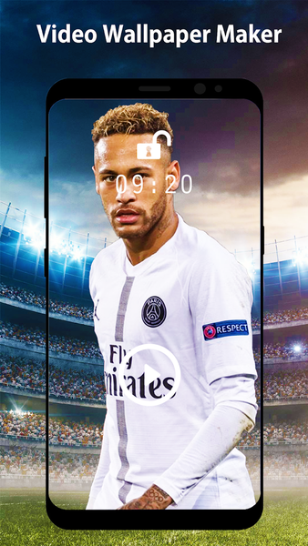 Football Live Wallpaper Maker - عکس برنامه موبایلی اندروید