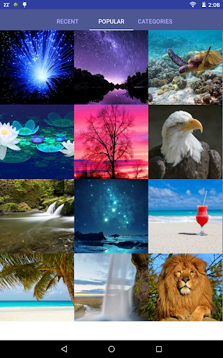Free Wallpapers - عکس برنامه موبایلی اندروید