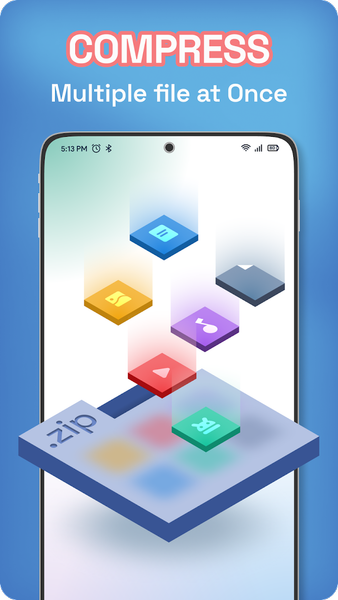 ZIP, RAR: File Compressor - Image screenshot of android app