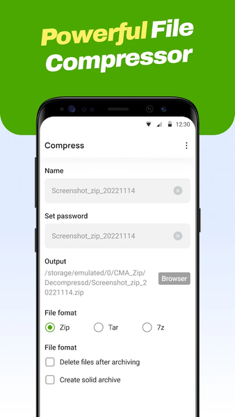 ZIP RAR Extractor: Unzip Files - عکس برنامه موبایلی اندروید