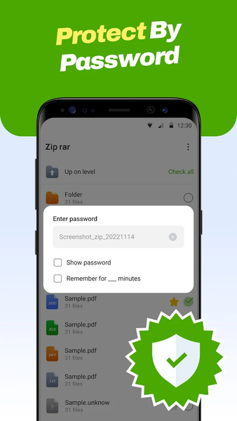 ZIP RAR Extractor: Unzip Files - عکس برنامه موبایلی اندروید
