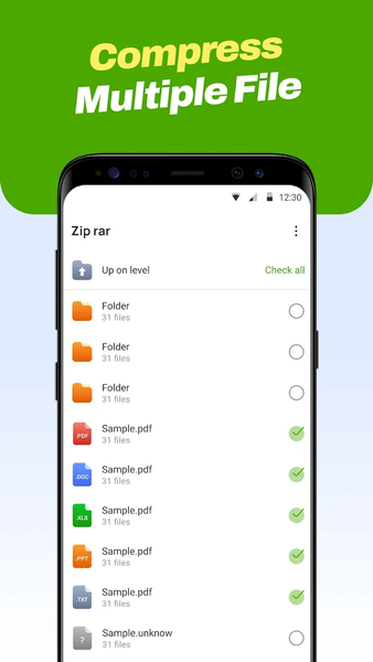 ZIP RAR Extractor: Unzip Files - عکس برنامه موبایلی اندروید