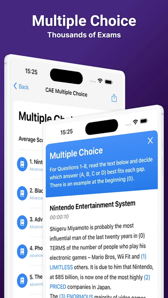 English C1 CAE - Image screenshot of android app