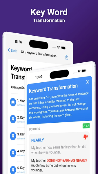 English C1 CAE - Image screenshot of android app