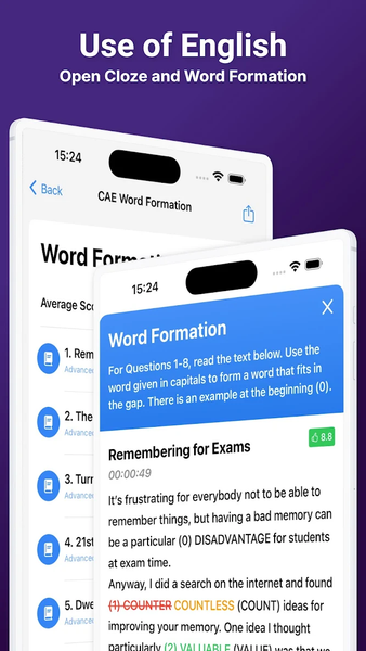 English C1 CAE - Image screenshot of android app