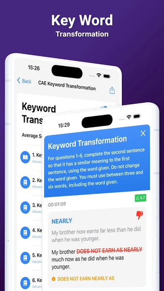 English C1 CAE - Image screenshot of android app