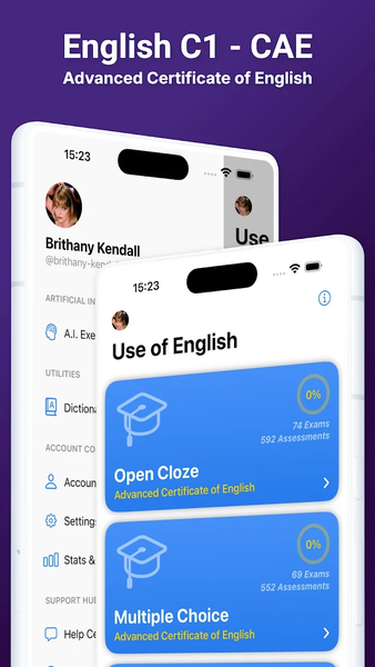 English C1 CAE - Image screenshot of android app