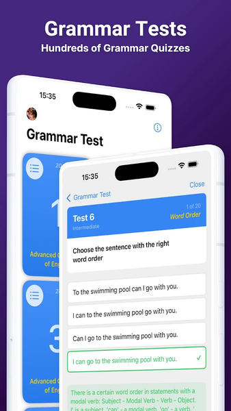 English C1 CAE - Image screenshot of android app