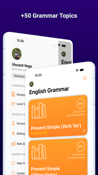 English Grammar PRO - Image screenshot of android app