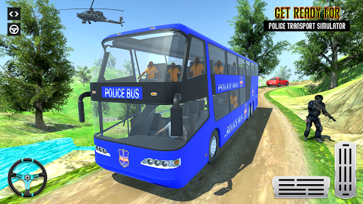 Police Bus Prison Transport 3D - Gameplay image of android game