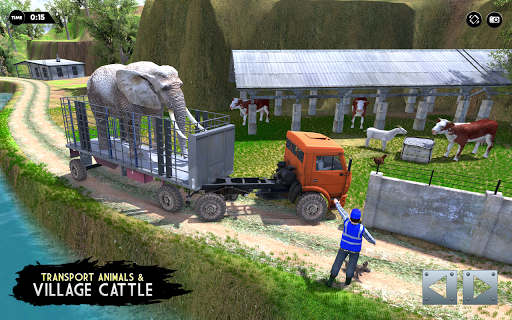 Animal Truck Driving Simulator: Animal Transport - عکس برنامه موبایلی اندروید