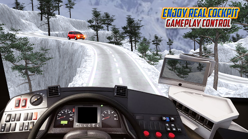 Bus Coach Driving Simulator - عکس بازی موبایلی اندروید