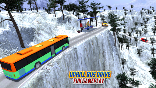 Bus Coach Driving Simulator - Gameplay image of android game