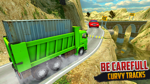 Cargo Truck Transport Truck 3D - Gameplay image of android game
