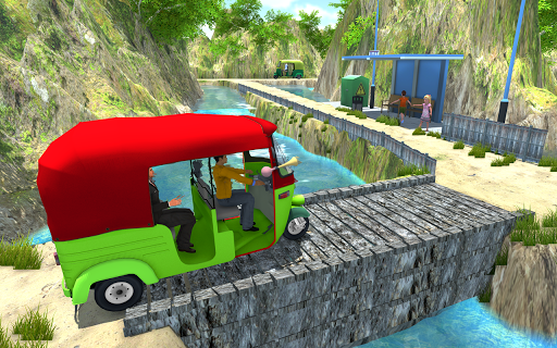 Tuk Tuk Simulator Transport Driver 3D - عکس بازی موبایلی اندروید
