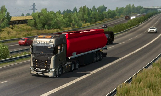 Oil Tanker Truck Transport Cargo Driving Simulator - عکس بازی موبایلی اندروید