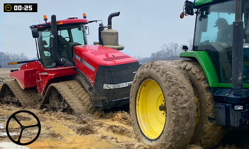 Farming Tractor Pull Bus Games - عکس بازی موبایلی اندروید