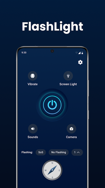 Flashlight: Led Torch Light - عکس برنامه موبایلی اندروید