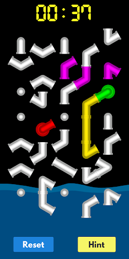 Plumbb - simple fun pipe puzzl - عکس برنامه موبایلی اندروید