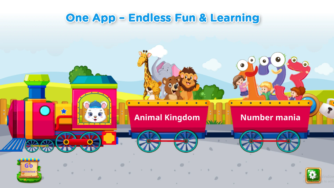 Kids educational games: Funzy - عکس بازی موبایلی اندروید