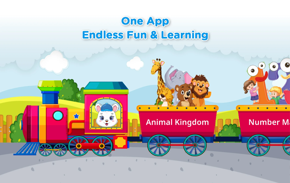 Kids educational games: Funzy - عکس بازی موبایلی اندروید