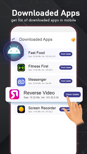 Update Software - Phone Update - عکس برنامه موبایلی اندروید