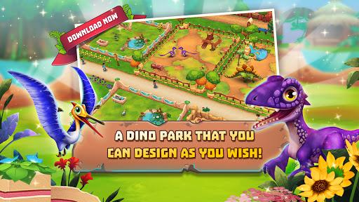 Dinosaur Park – Primeval Zoo - Gameplay image of android game