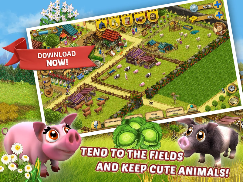 My Little Farmies Mobile - عکس بازی موبایلی اندروید