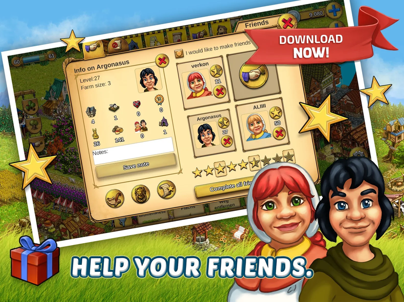 My Little Farmies Mobile - عکس بازی موبایلی اندروید