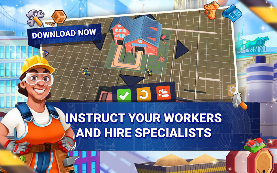 Mega Monument Constructor - عکس بازی موبایلی اندروید