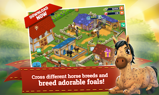 Horse Farm - Gameplay image of android game