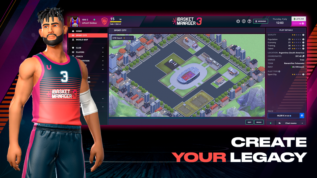 iBasket Manager ۳ - عکس بازی موبایلی اندروید