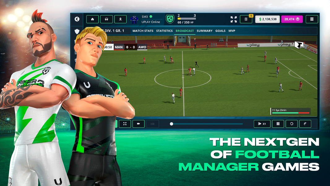 Striker Manager 3 - Gameplay image of android game