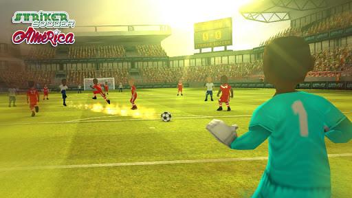 Striker Soccer America 2015 - Gameplay image of android game