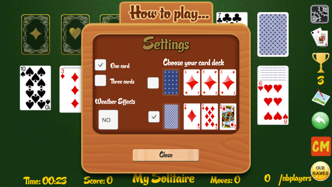 My Solitaire - Gameplay image of android game