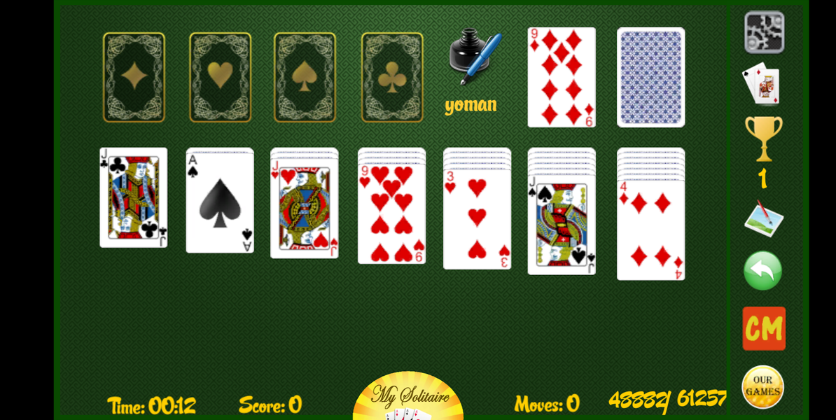 My Solitaire - Gameplay image of android game