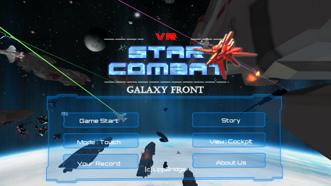 VR StarCombat - Gameplay image of android game