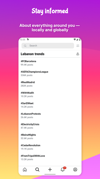 UpScrolled - عکس برنامه موبایلی اندروید