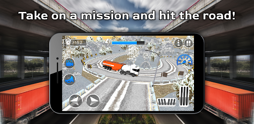 Truck Simulator - Gameplay image of android game